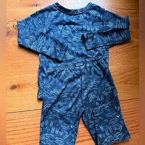Patagonia 2T Capilene Set in Blue Pattern